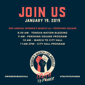 3rd Annual Women's March Los Angeles @ Pershing Square & City Hall